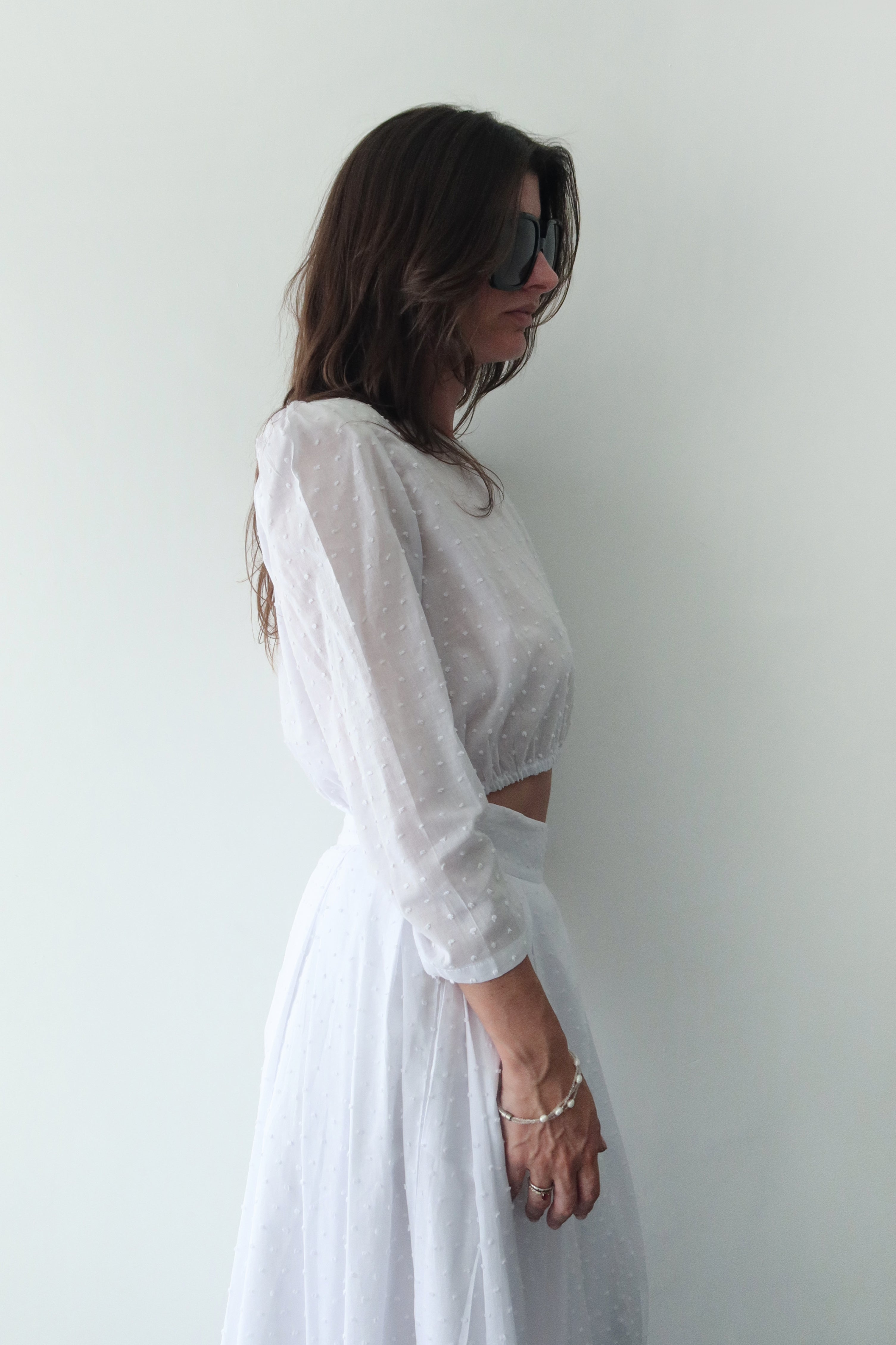 Blusa Paris Algodón White