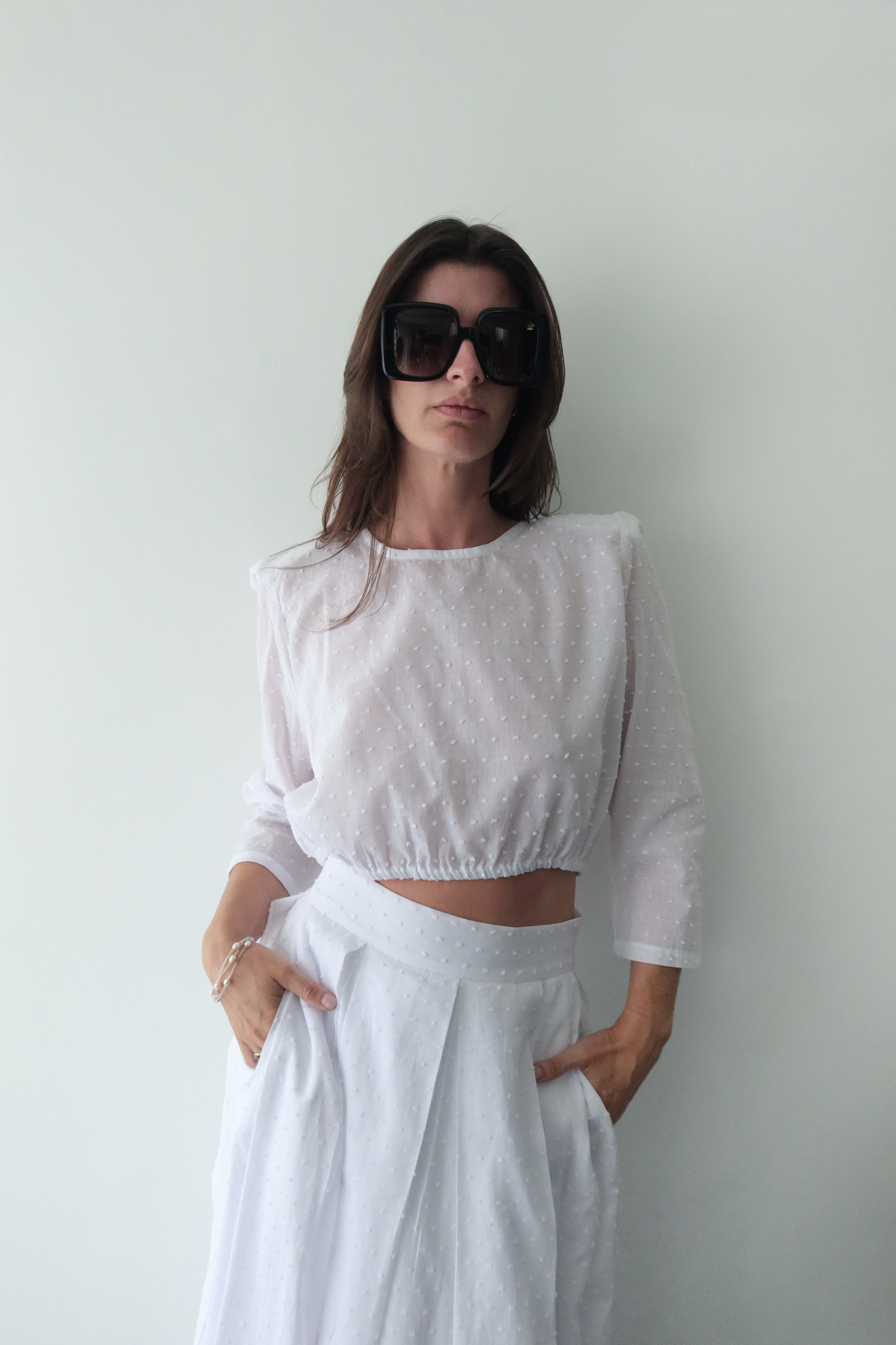 Blusa Paris Algodón White