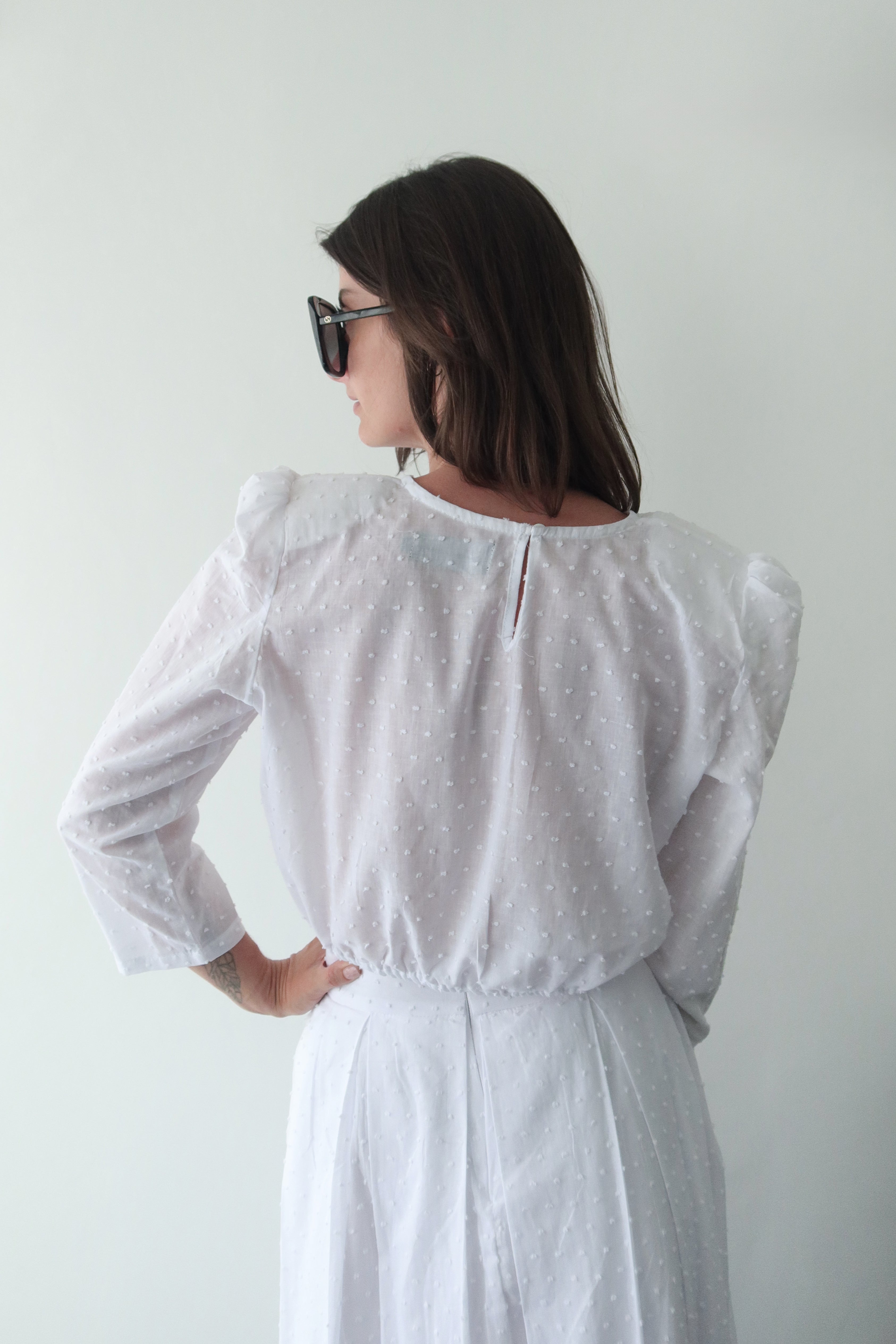 Blusa Paris Algodón White