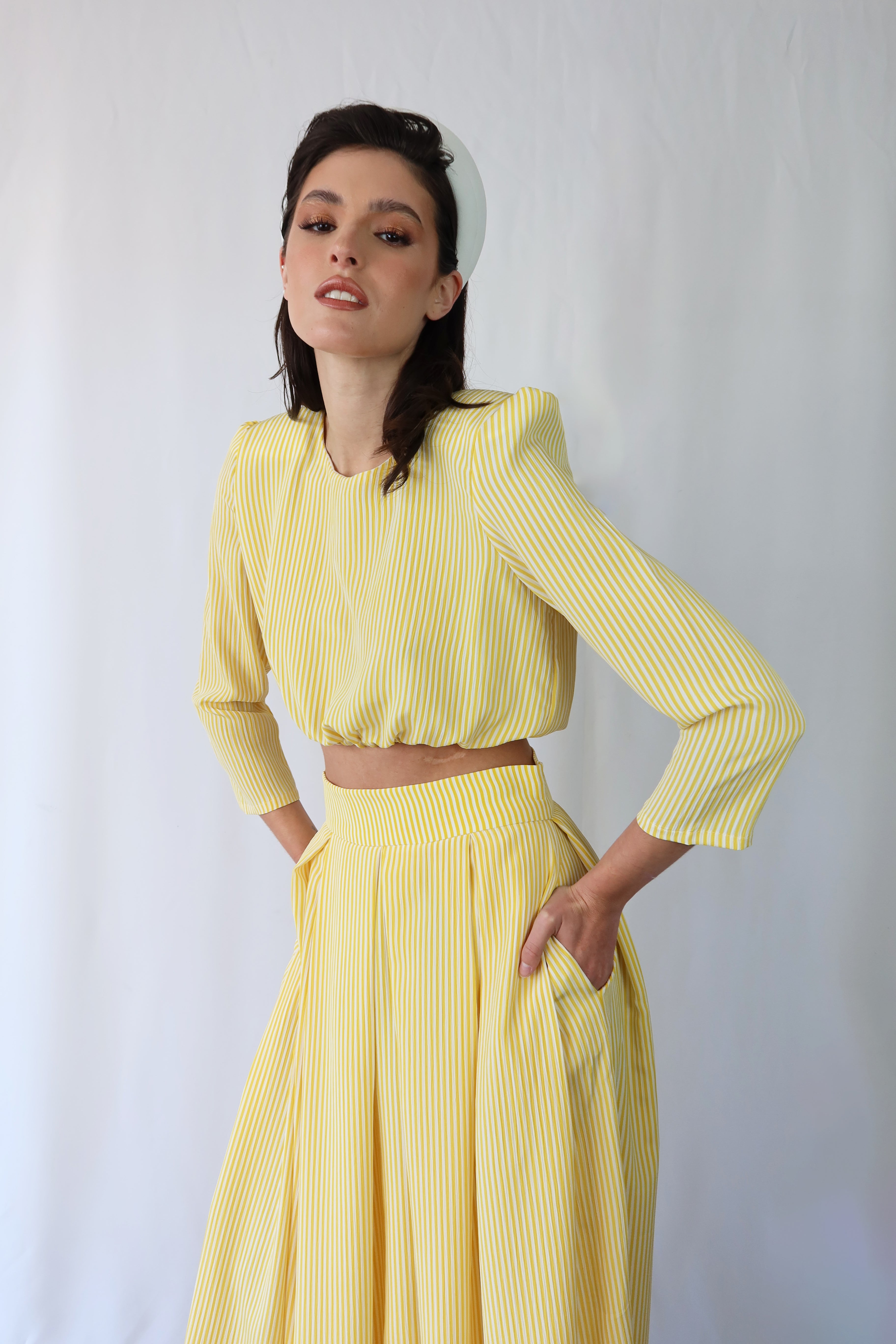 Blusa Paris Stripes Yellow