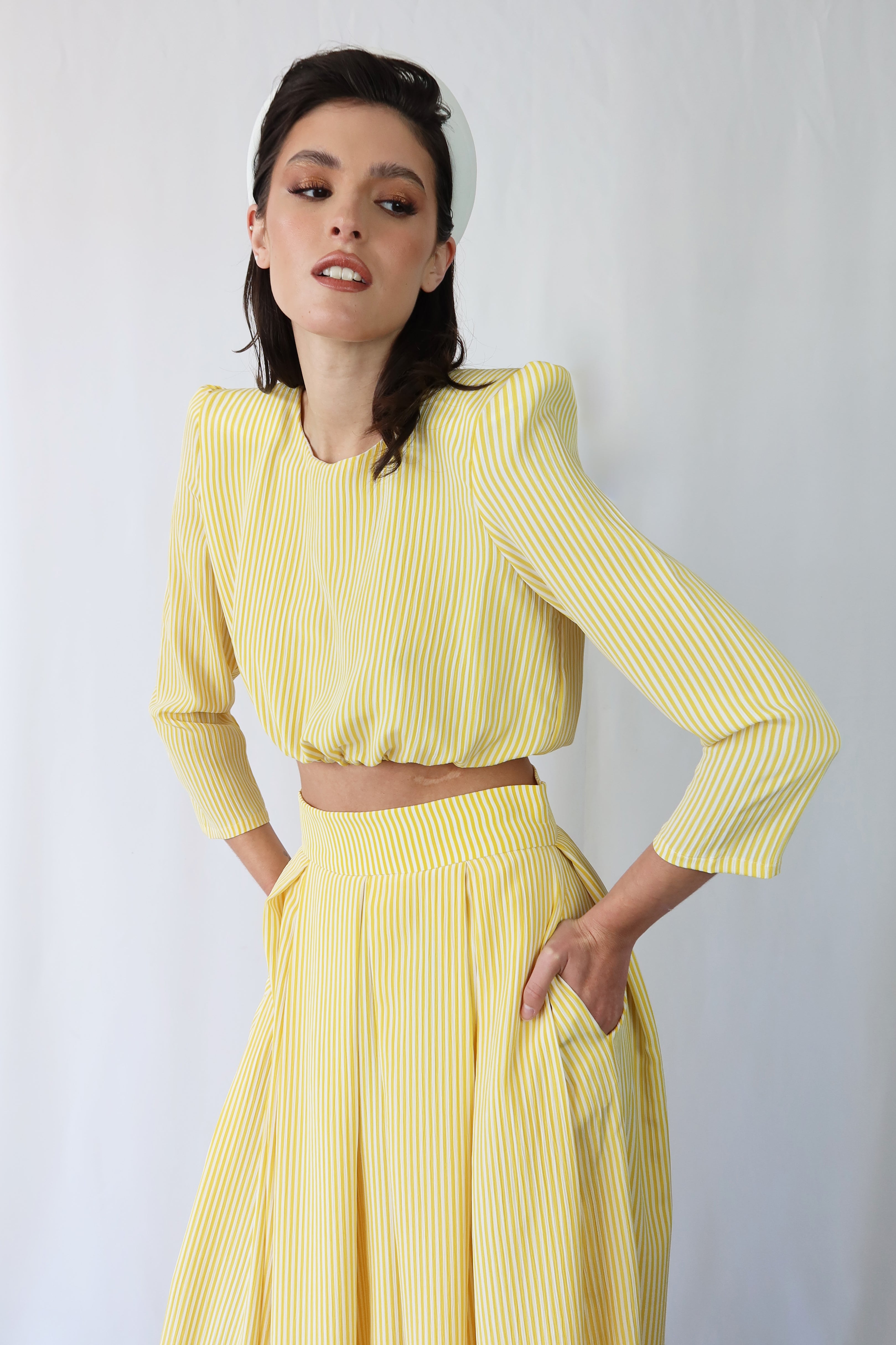 Blusa Paris Stripes Yellow